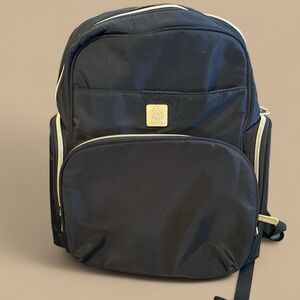 Ergobaby Black Diaper bag Backpack with Gold Accents. Never Used